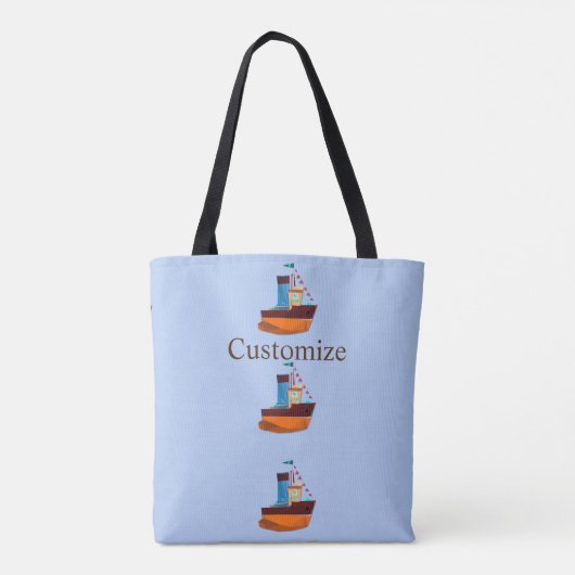 Tote Bag Minuscules remorqueurs Thunder-Cove (Dos)