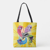 Tote Bag Miraculaires Kwamis Power Friends (Dos)
