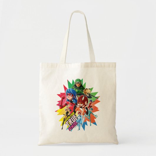 Tote Bag Miraculeux Montrez Vos Véritables Pouvoirs (Devant)