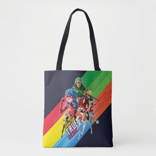 Tote Bag Miraculeux Montrez Vos Véritables Pouvoirs (Devant)