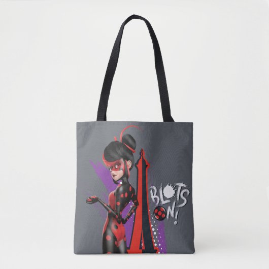 Tote Bag Miraculeux Shadybug Re-verse Blots On! (Devant)
