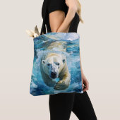Tote Bag Mirage arctique : Le Monarque de la natation (De près)
