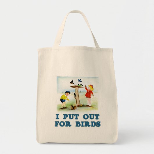 Tote Bag Mise en vente pour oiseaux (enfants) (Devant)