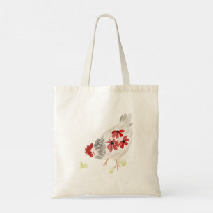 Tote Bag Miss Scarlet Cute Chicken