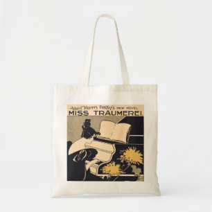 Tote Bag Miss Träumerei Playing Piano, Ethel Reed