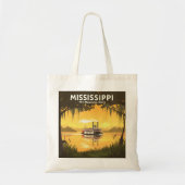 Tote Bag Mississippi vintage (Devant)