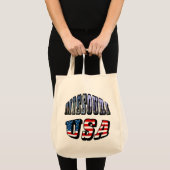 Tote Bag Missouri Picture et USA Text (Devant (produit))