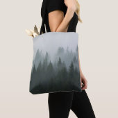 Tote Bag Misty Mountain Forest Brouillard d'automne (De près)