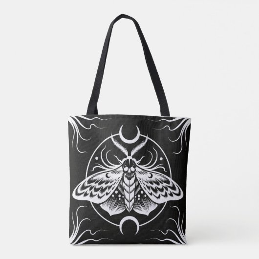 Tote Bag Mite de la tête de mort (Dos)