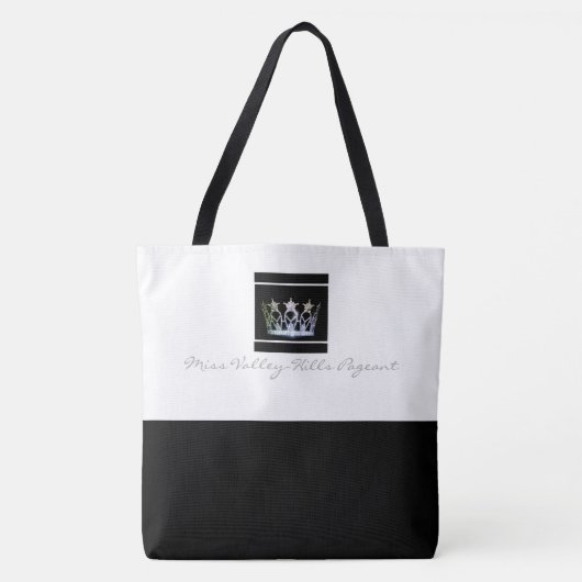 Tote Bag Mlle Amérique Etats-Unis dénomment la couronne (Devant)