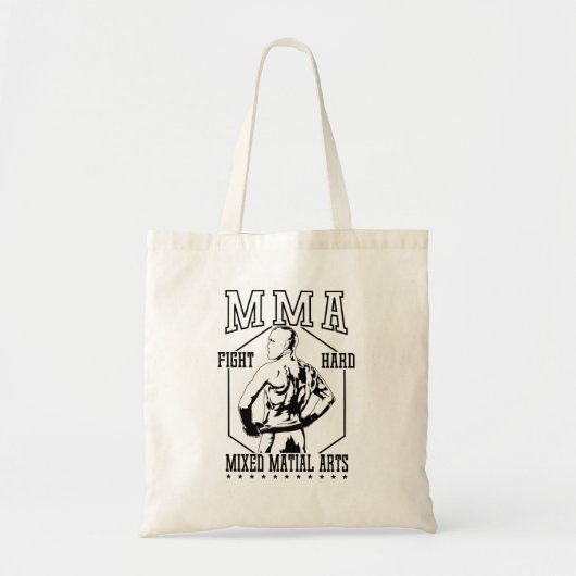 Tote Bag MMA Combattants de la lutte contre la violence (Devant)