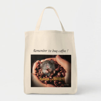 Tote Bag Mmmm….Sac de CAFÉ