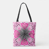 Tote Bag "Mo Limn Twa" dit l'araignée au cerf (Dos)