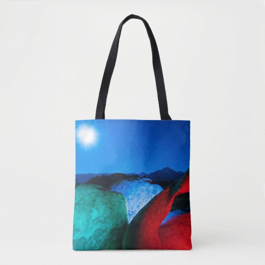 Tote Bag Mobius Arch & Rocks | Alabama Hills, Californie (Devant)