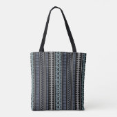 Tote Bag Mode aztèque bleue/verte Multi Fourre-tout (Dos)