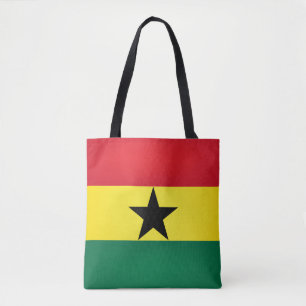 Tote Bag Mode Cool du drapeau du Ghana