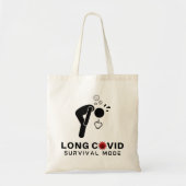 Tote Bag Mode de survie COVID LONG (Devant)