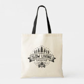 Tote Bag Mode de vie lent (Dos)