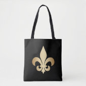 Tote Bag Mode Fleur De Lis Luxueuse (Devant)