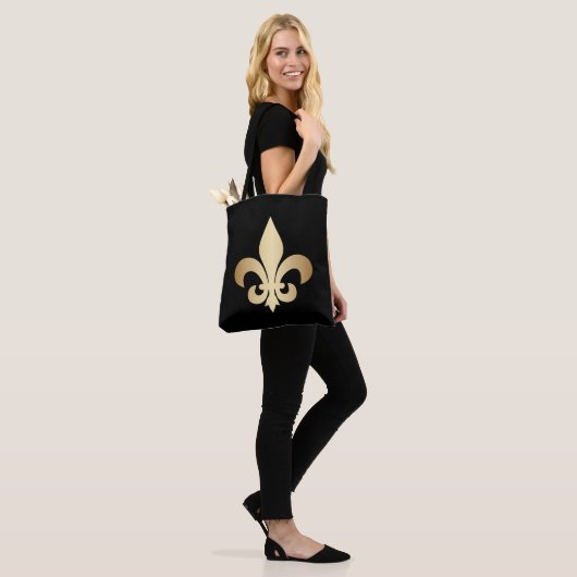 Tote Bag Mode Fleur De Lis Luxueuse (Sur le modèle)