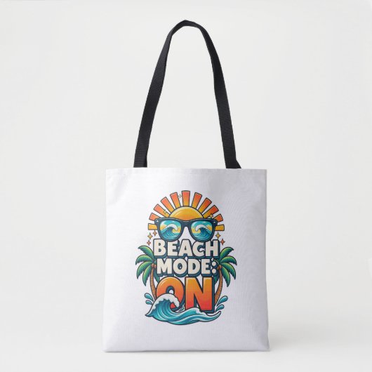 Tote Bag Mode Plage : Prêt (Devant)