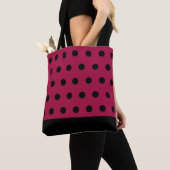 Tote Bag Mode Points Noirs (De près)