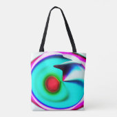 Tote Bag mode spot rouge (Dos)