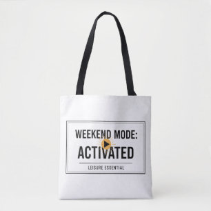 Tote Bag Mode week-end activé
