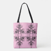 Tote Bag Modèle Damas moderne (Dos)