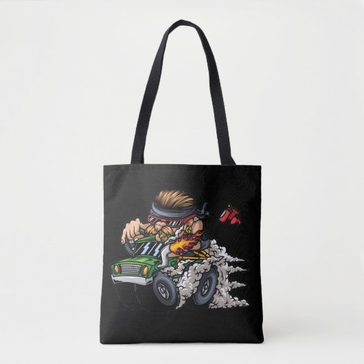 Tote Bag modèle de camion monstre 1 (Devant)
