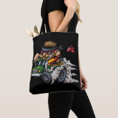 Tote Bag modèle de camion monstre 1 (De près)