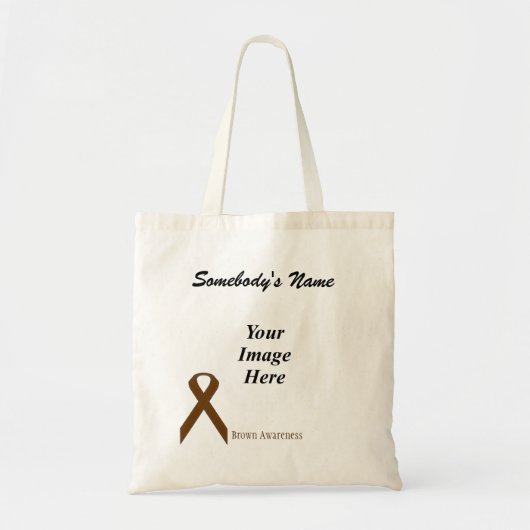 Tote Bag Modèle de carbone Brown standard par Kenneth Yonci (Devant)