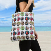 Tote Bag Modèle de Circulaire Multi Photo de Keepsaké moder