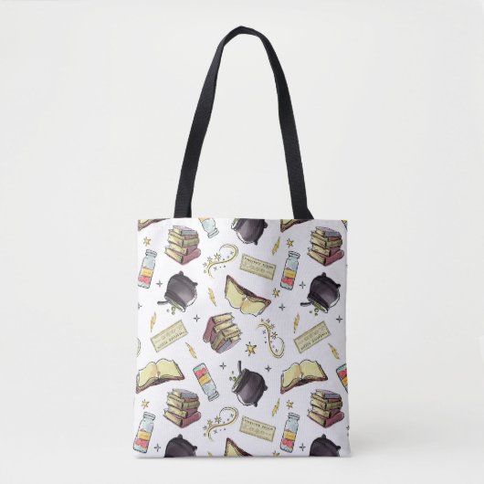 Tote Bag Modèle de sorts et de livres HARRY POTTER™ (Devant)