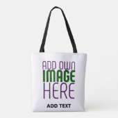 TOTE BAG MODÈLE DE TEXTE D'IMAGE BLANCHE SIMPLE MODERNE (Dos)