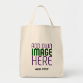 TOTE BAG MODÈLE DE TEXTE D'IMAGE NATURELLE SIMPLE ET MODERN (Devant)