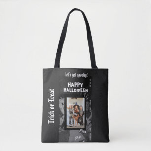 Tote Bag Modèle d'invitation pour une fête d'Halloween pour
