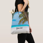 Tote Bag Modèle du paradis tropical (De près)