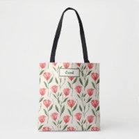 Modèle élégant et mignon de tulipe rose