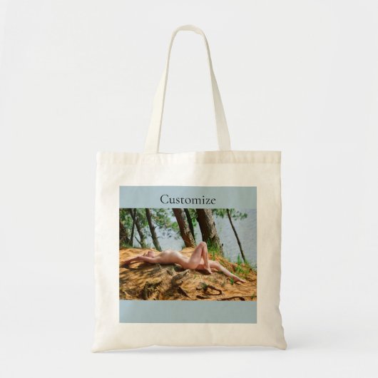 Tote Bag Modèle féminin bronzage Thunder_Cove (Devant)