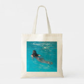 Tote Bag Modèle féminin natation Thunder_Cove (Dos)