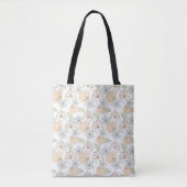 Tote Bag Modèle floral (Devant)