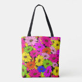 Tote Bag Modèle floral (Dos)