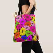 Tote Bag Modèle floral (De près)