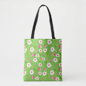 Tote Bag Modèle floral (Devant)