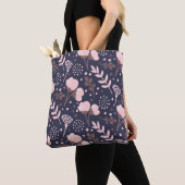 Tote Bag Modèle floral (De près)