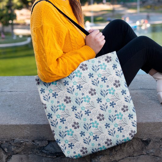 Tote Bag Modèle floral