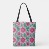 Tote Bag Modèle floral 02 (Dos)