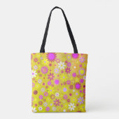 Tote Bag Modèle floral brillant (Dos)