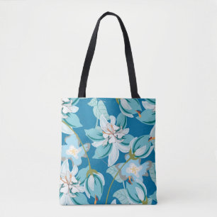 Tote Bag Modèle floral, design floral polyvalent.